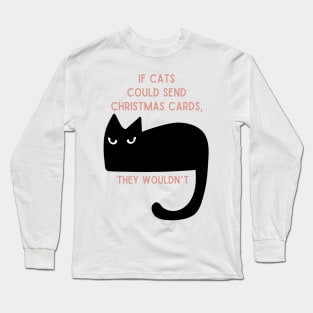 Xmas Cat Long Sleeve T-Shirt